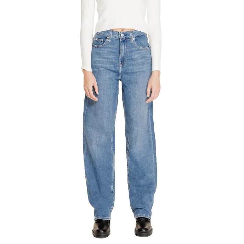 Modern Women's Clothes Calvin Klein Jeans  Cotton Jeans & Women's Pant