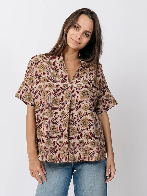 Women's Holiday Clothes Chennai Top - Primrose