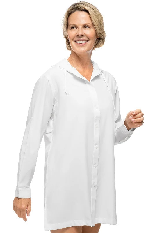 Women's Clothing For Travel Women's Iztapa Beach Shirt | White