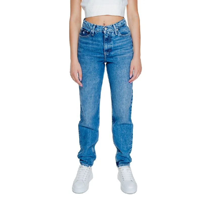 Women's Clothes For The Office Calvin Klein Jeans  Cotton Jeans & Women's Pant