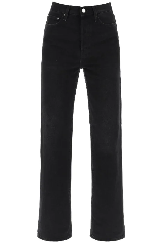 Vintage-Inspired Garments Toteme Women's Organic blue Classic Cut Jeans