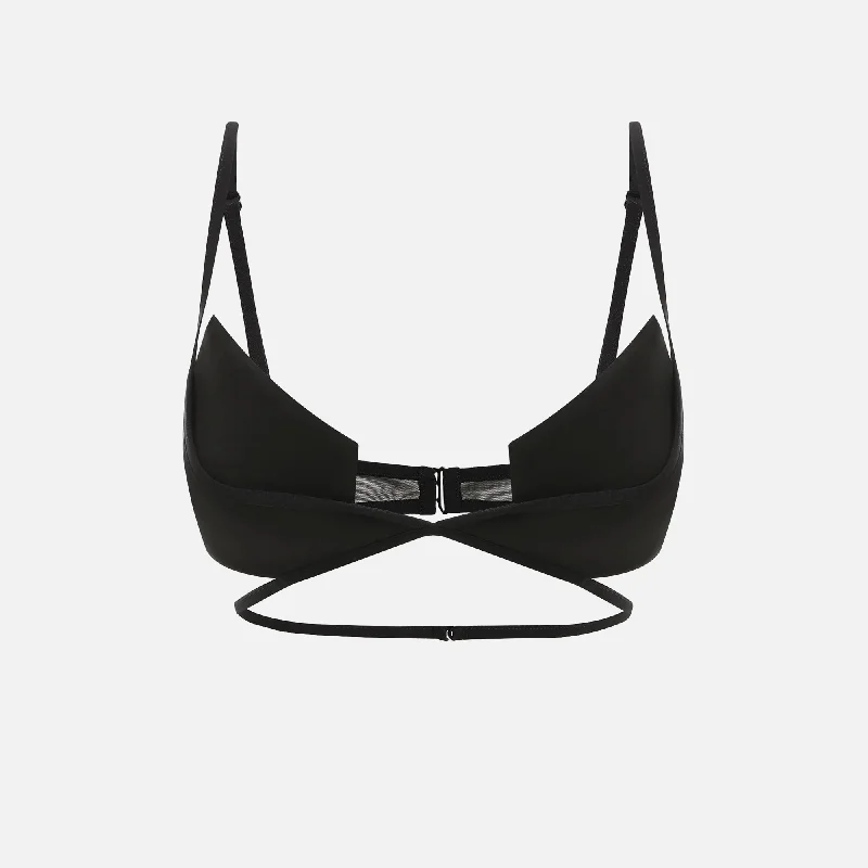 Modern Women's Attire Nensi Dojaka Bra - Black