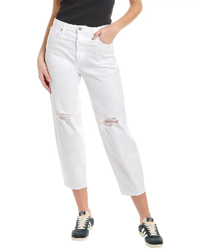 Women's Work Outfit 7 For All Mankind White Balloon Jean