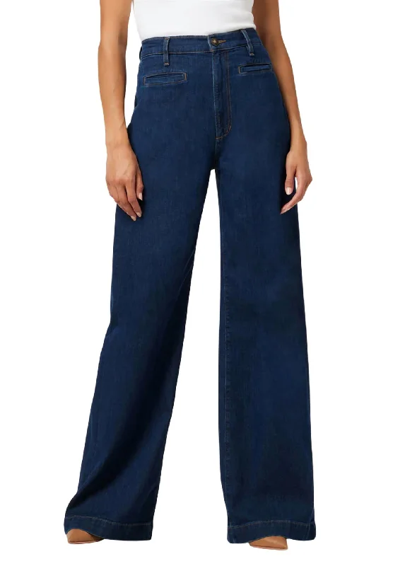 Women's Urban Clothing Kate Wide Leg Jeans In Impress