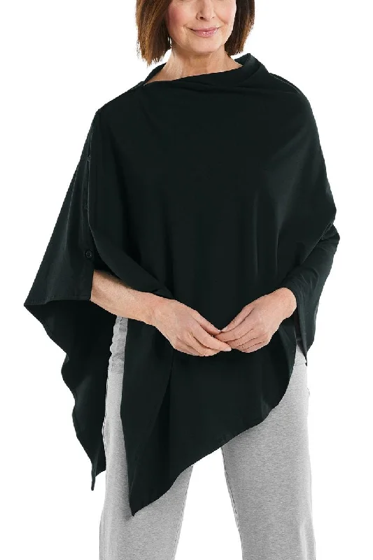 Women's Seasonal Wardrobe Clothing Women's Revilla Convertible Sun Wrap | Black