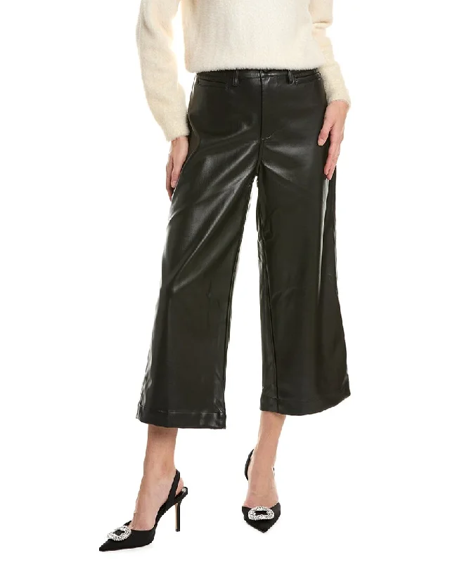 Women's Casual Apparel For Weekends Oat New York High-Rise Wide Leg Crop Pant