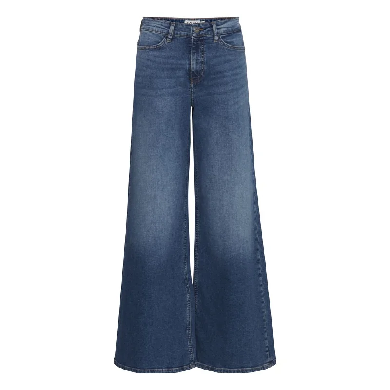 Sustainable Women's Clothing ICHI  Cotton Jeans & Women's Pant