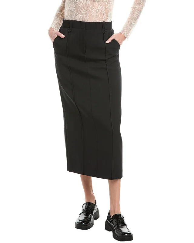 Women's Activewear Outfit SIMKHAI Odell Midi Pencil Skirt