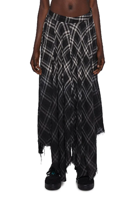 Casual Clothing For Women Model Approved Maxi Skirt - Black