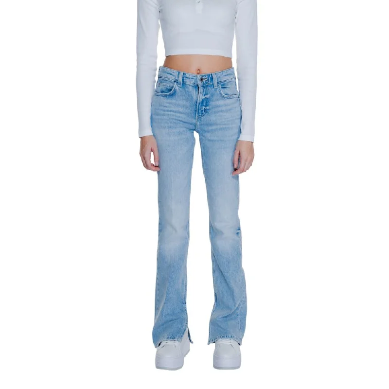 Women's Holiday Clothes Guess blue Cotton Jeans & Women's Pant