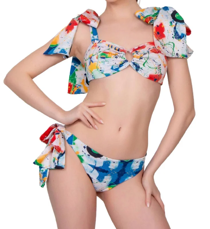 Women's Elegant Clothing Sets Lua Bikini In Print Arte