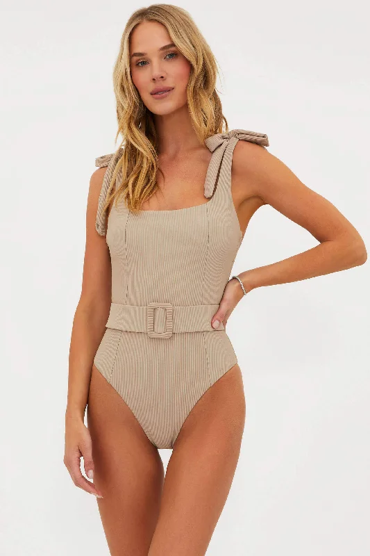 Fashionable Women's Clothes Sydney One Piece Tan