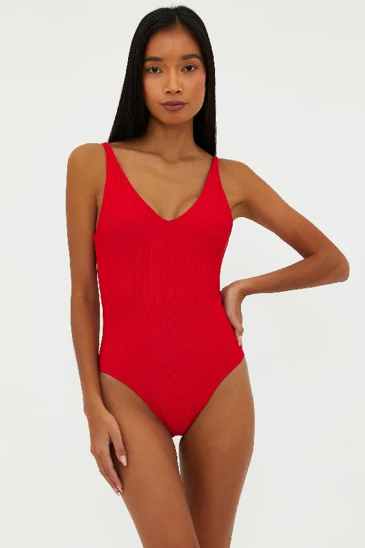 Women's Evening Clothes Reese One Piece Red