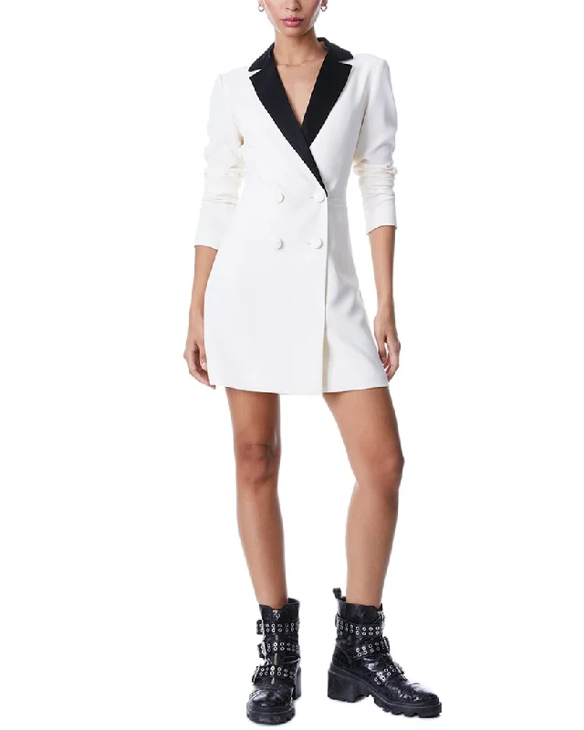 Women's Chic Outfit alice + olivia Kyrie Tuxedo Dress