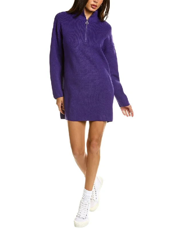 Women's Comfy Loungewear Outfit ANNA KAY Wool-Blend Sweaterdress