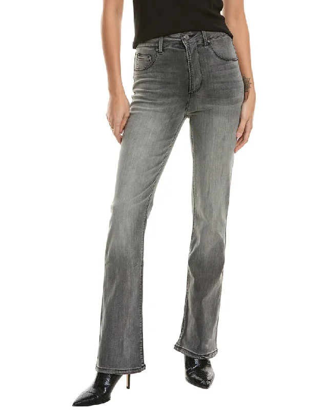 Women's Chic Apparel AFRM Huxley Shadow Grey Baby Bootcut Jean