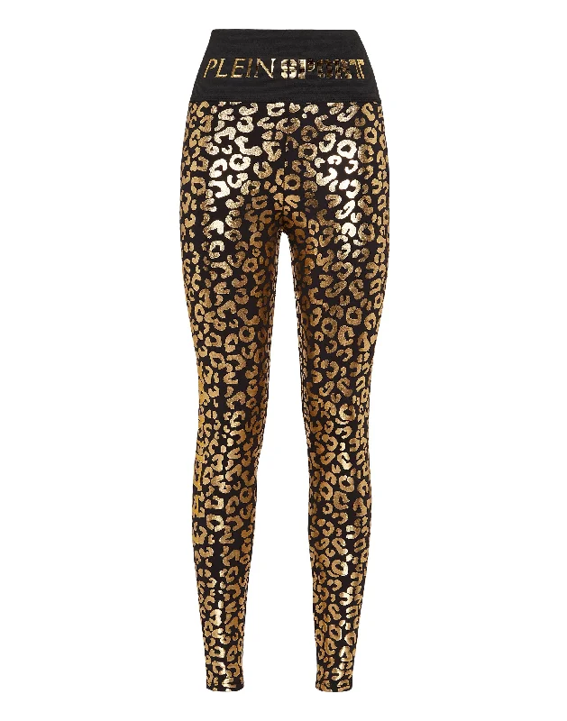 Women's Everyday Garments Jogging Leggings Leopard