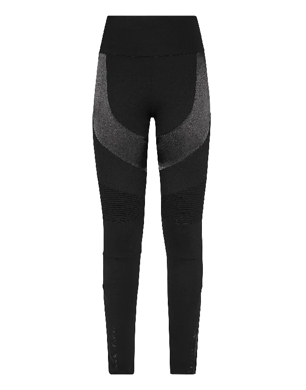 Comfortable Women's Attire Leisurewear Biker Leggings  Iconic Plein