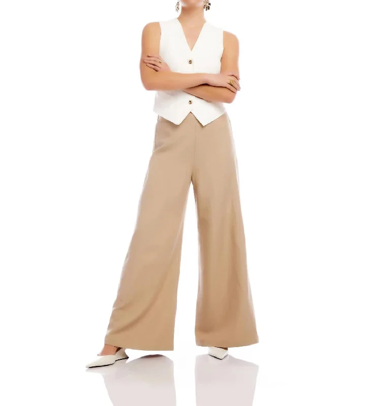 Women's Transitional Garments Lily Pants In Khaki