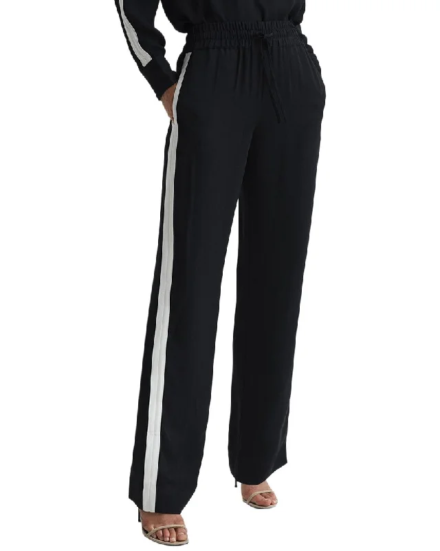 Affordable Trendy Clothes For Women Reiss Aria Wide Leg Stripe Trouser