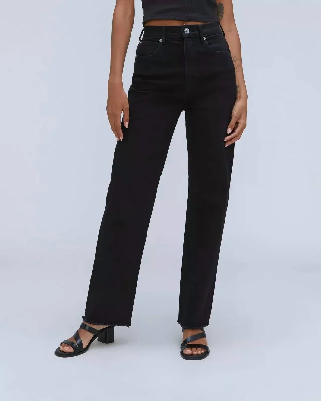 Women's Vintage Garments The Way High Jeans In Black Coal